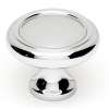 A1151-PC Knob Traditional 1-1/4-in in Polished Chrome