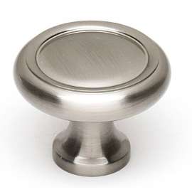 A1151-SN Knob Traditional 1-1/4-in in Satin Nickel