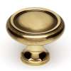 A1151-PA Knob Traditional 1-1/4-in in Polished Antique