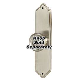 Escutcheon Traditional 4-in in Satin Nickel