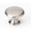 A1164-SN Knob Traditional 1-1/4-in in Satin Nickel