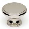 A1164-PN Knob Traditional 1-1/4-in in Polished Nickel