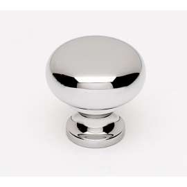 A1067-PC Knob Traditional 1-in in Polished Chrome