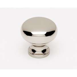 A1067-PN Knob Traditional 1-in in Polished Nickel