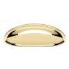 A1263-PB Cup Pull Modern in Polished Brass