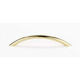 Pull Modern Pull in Polished Brass