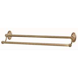 Classic Traditional A8025-24-AEM Double Towel Bar Traditional in Antique English Matte