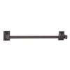 Geometric A7920-12-CHBRZ Towel Bar Transitional in Chocolate Bronze