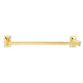 Geometric A7920-18-PB Towel Bar Transitional in Polished Brass