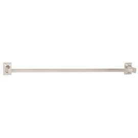Towel Bar Transitional in Satin Nickel
