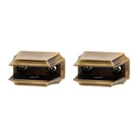 Shelf Brackets Transitional 1-3/4-in in Polished Antique