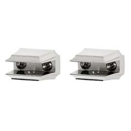 Shelf Brackets Transitional 1-3/4-in in Polished Chrome