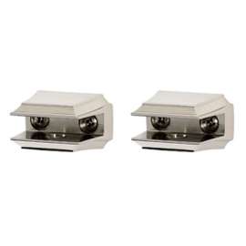 Shelf Brackets Transitional 1-3/4-in in Polished Nickel