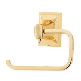 Tissue Holder Transitional 5-3/8-in in Polished Brass