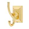 Robe Hook Transitional in Polished Brass