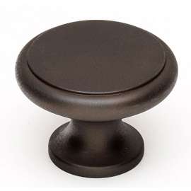 A1164-CHBRZ Knob Traditional 1-1/4-in in Chocolate Bronze