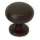 A1174-CHBRZ Knob Traditional 1-1/4-in in Chocolate Bronze