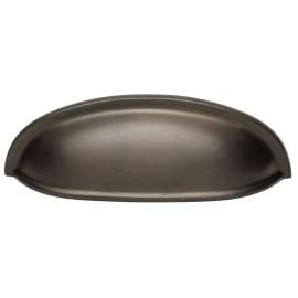 A1263-CHBRZ Cup Pull Modern in Chocolate Bronze