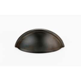 A1350-CHBRZ Cup Pull Modern in Chocolate Bronze