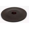 Knob Backplate Traditional 1-in in Chocolate Bronze