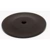 Knob Backplate Traditional 1-3/4-in in Chocolate Bronze
