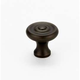 Knob Traditional 3/4-in in Chocolate Bronze