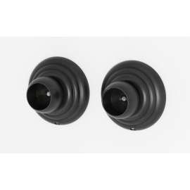 Embassy A9046-BARC Shower Rod Brackets Traditional in Barcelona