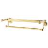 Nicole A7726-24-PB Towel Rack Traditional in Polished Brass