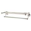 Nicole A7726-24-PN Towel Rack Traditional in Polished Nickel