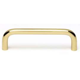 Traditional A703-35-PB Pull in Polished Brass