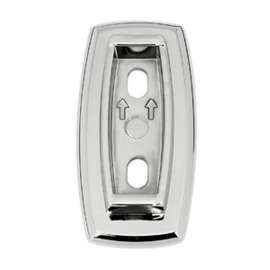 Euro A8989-PC Base Plate Modern in Polished Chrome