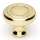 Rope A812-1-PB Knob Traditional 1-in in Polished Brass