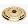 Backplate Traditional 1-in in Polished Brass