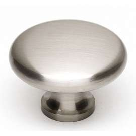 A814-38-SN Knob Traditional 1-1/2-in in Satin Nickel