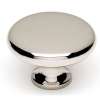 A814-38-PN Knob Traditional 1-1/2-in in Polished Nickel