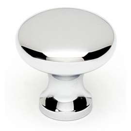 A814-34-PC Knob Traditional 3/4-in in Polished Chrome