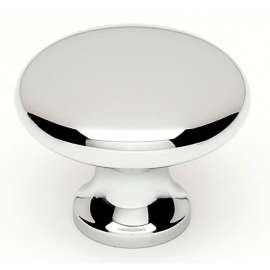 A814-14-PC Knob Traditional 1-1/4-in in Polished Chrome