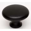 A814-45-MB Knob Traditional 1-3/4-in in Matte Black
