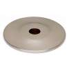 Knob Backplate Traditional 1-in in Satin Nickel