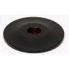 Knob Backplate Traditional 3/4-in in Matte Black