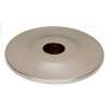 Knob Backplate Traditional 3/4-in in Satin Nickel
