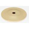 Knob Backplate Traditional 1-1/4-in in Polished Brass