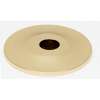 Knob Backplate Traditional 3/4-in in Polished Brass
