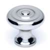 Knob Traditional 1-in in Polished Chrome