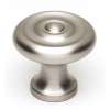 Knob Traditional 1-in in Satin Nickel