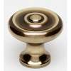 Knob Traditional 1-in in Polished Antique