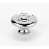 Rope A817-14-PC Knob Traditional 1-1/4-in in Polished Chrome