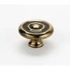 Rope A817-38-PA Knob Traditional 1-1/2-in in Polished Antique