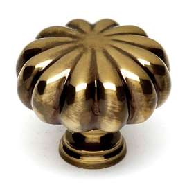 Rope A819-1-PA Knob Traditional 1-1/4-in in Polished Antique