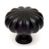 Knob Traditional 1-1/4-in in Matte Black
